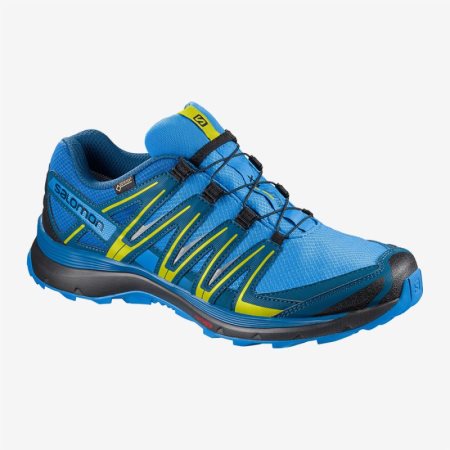 Salomon XA LITE GTX Mens Trail Running Shoes Blue | Salomon South Africa